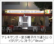 �A���L�T���_�[�Ƃ��e�q��X�ʂ��Ƃ����C�^���A�����X�g�����gBruno�h