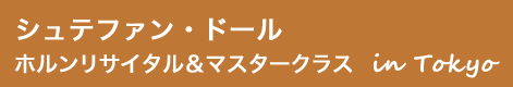 �V���e�t�@���E�h�[���@�z�������T�C�^�����}�X�^�[�N���X�@in Tokyo